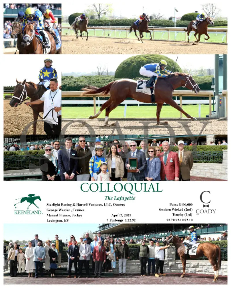 COLLOQUIAL - The Lafayette - 04-07-25 - R07 - KEE Keeneland