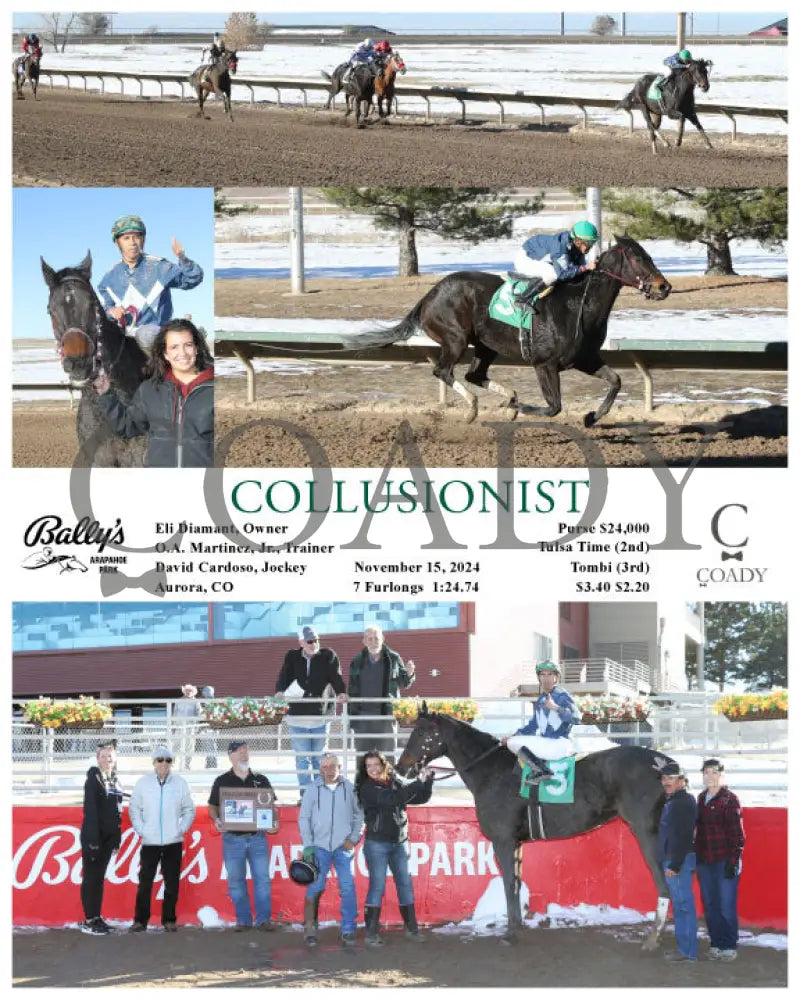 Collusionist - 11-15-24 R05 Arp Arapahoe Park