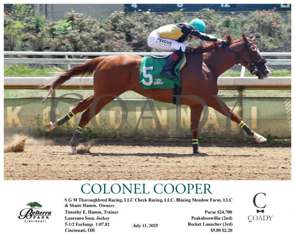 COLONEL COOPER - 07-11-25 - R04 - BTP - Action Indiana Grand