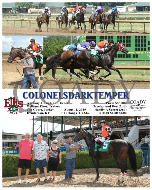 Colonelsdarktemper - 08-02-19 R05 Elp Ellis Park