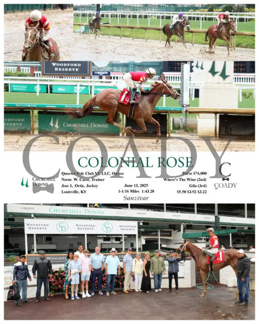 COLONIAL ROSE - 06-13-25 - R03 - CD Churchill Downs