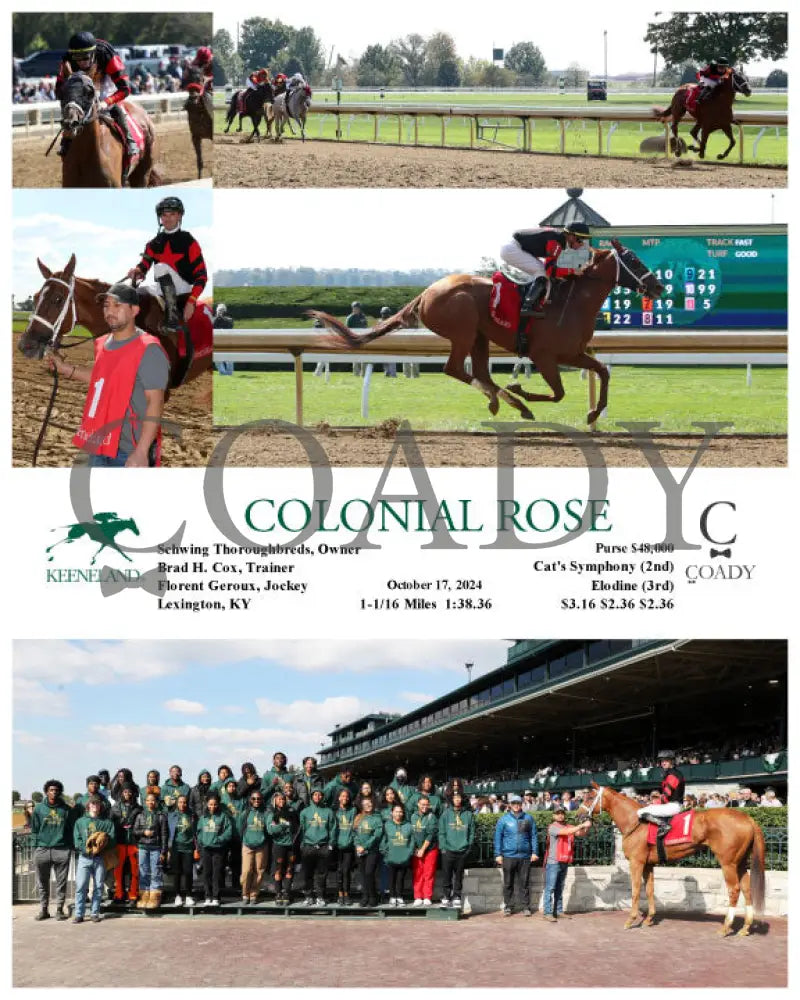 Colonial Rose - 10-17-24 R02 Kee Keeneland
