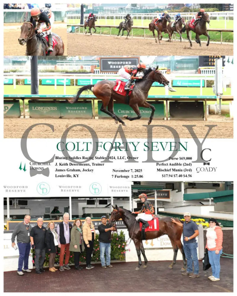 COLT FORTY SEVEN - 110725 - Race 01 - CD - Coady Media - Kurtis Coady Photography