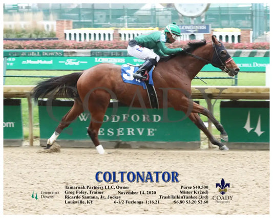 Coltonator - 11-14-20 R01 Cd Action Churchill Downs