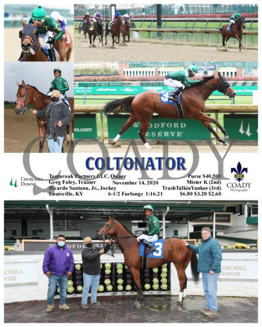 Coltonator - 11-14-20 R01 Cd Churchill Downs
