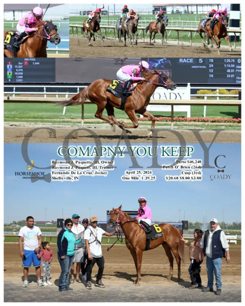 Comapny You Keep - 04-25-24 R05 Ind Indiana Grand