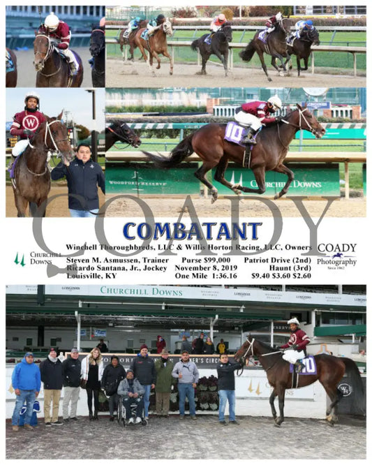 Combatant - 11-08-19 R09 Cd Churchill Downs