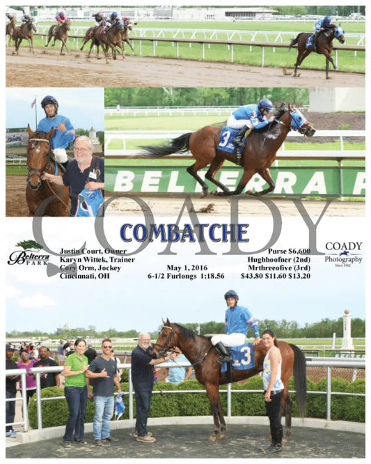 Combatche - 050116 Race 08 Btp Belterra Park