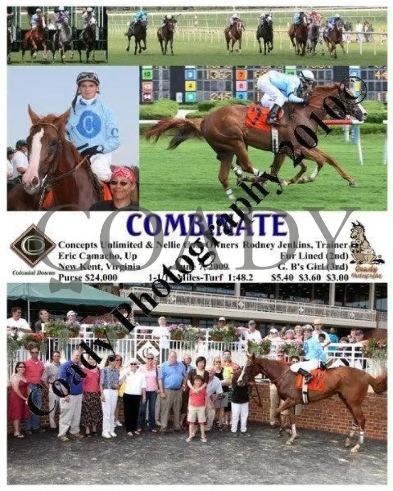 Combinate - 6 7 2009 Colonial Downs