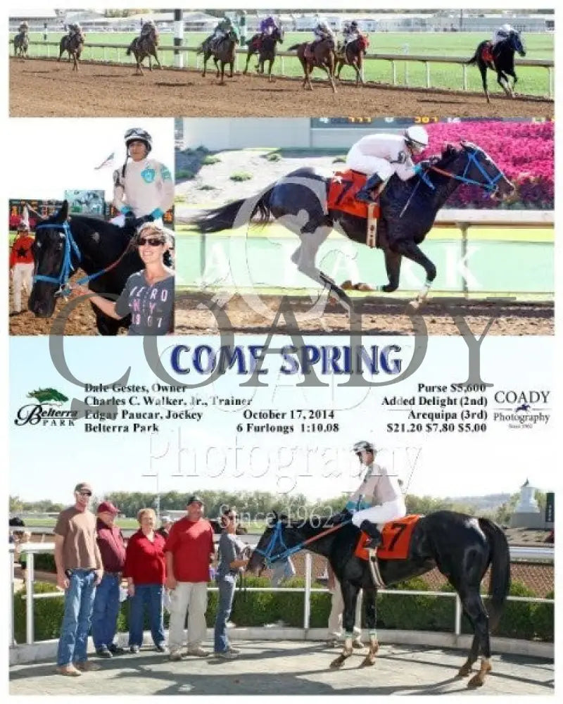 Come Spring - 101714 Race 02 Btp Belterra Park