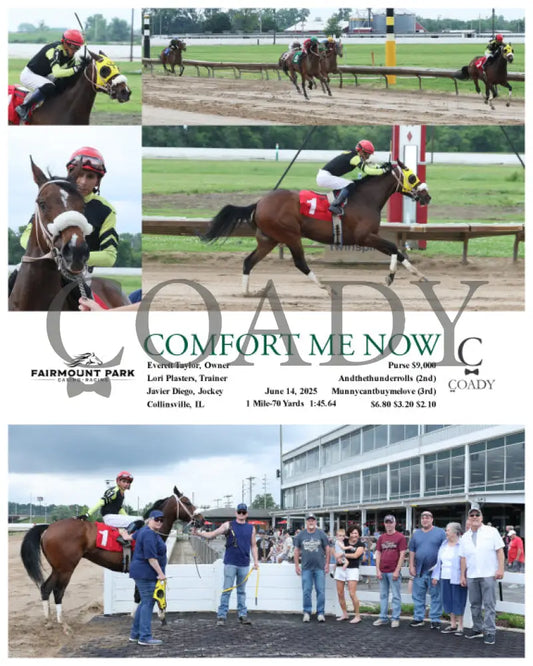 COMFORT ME NOW - 06-14-25 - R02 - FP Fanduel Sportsbook Horse Racing