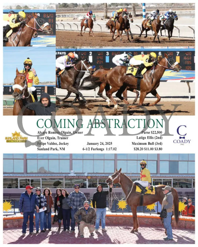Coming Abstraction - 01-24-25 R03 Sun Turfway Park