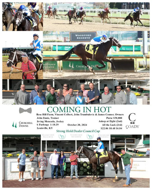 Coming In Hot - 10-30-24 R02 Cd Churchill Downs