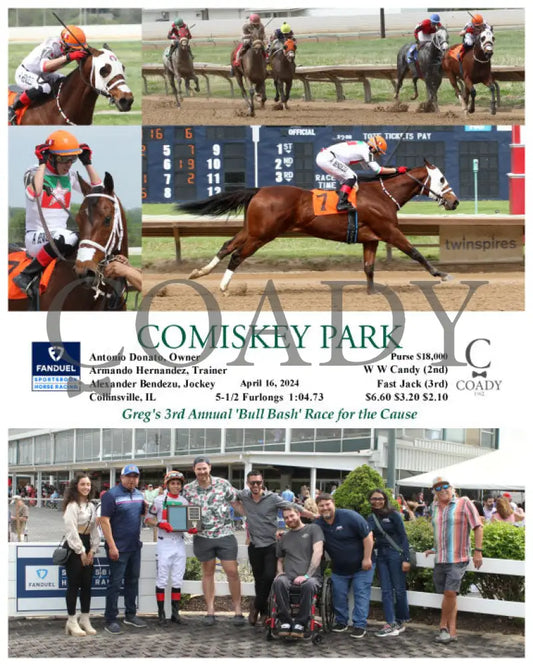 Comiskey Park - 04 - 16 - 24 R06 Fan Group Fanduel Sportsbook Horse Racing