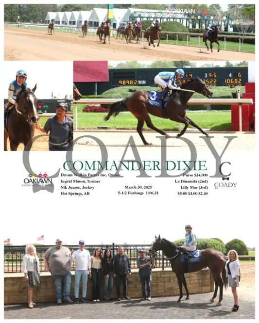 COMMANDER DIXIE - 033025 - Race 01 - OP Oaklawn Park