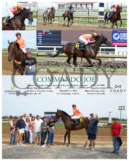 Commando Joe - 09-03-24 R03 Ind Indiana Grand