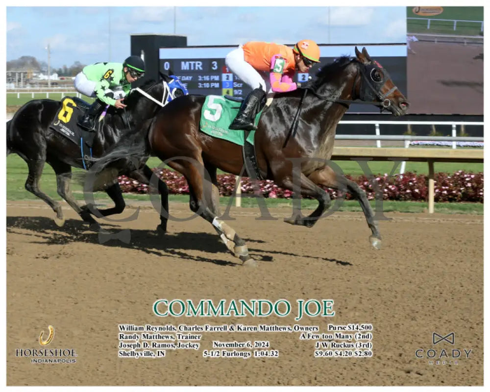 Commando Joe - 11-06-24 R03 Ind Action Indiana Grand