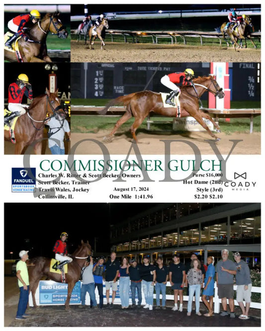 Commissioner Gulch - 08-17-24 R07 Fan Fanduel Sportsbook Horse Racing