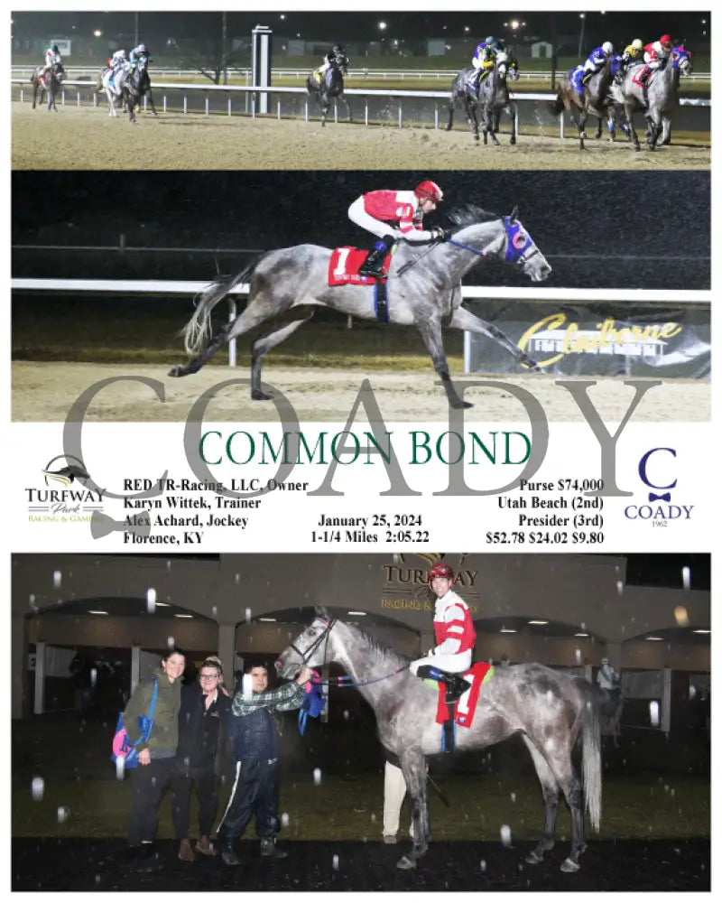 Common Bond - 01-25-24 R09 Tp Turfway Park