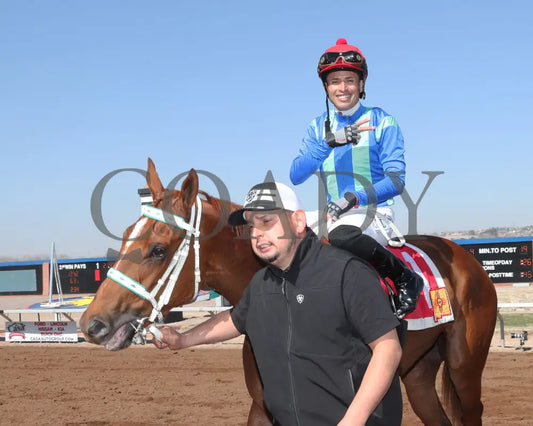 Community Leader - The 21St Running Of Red Hedeman Mile 02-18-24 R03 Sunland Park Return Shot