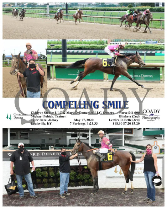 Compelling Smile - 05-17-20 R08 Cd Churchill Downs