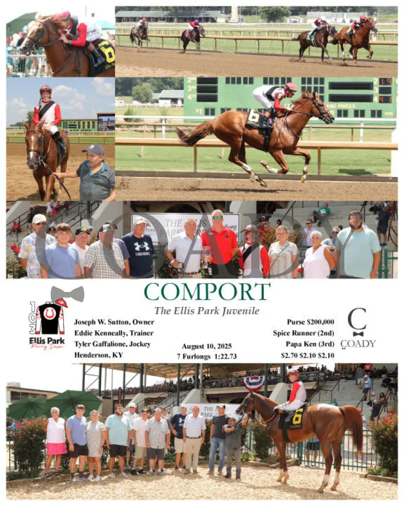 COMPORT - The Ellis Park Juvenile - 08-10-25 - R06 - ELP Ellis Park