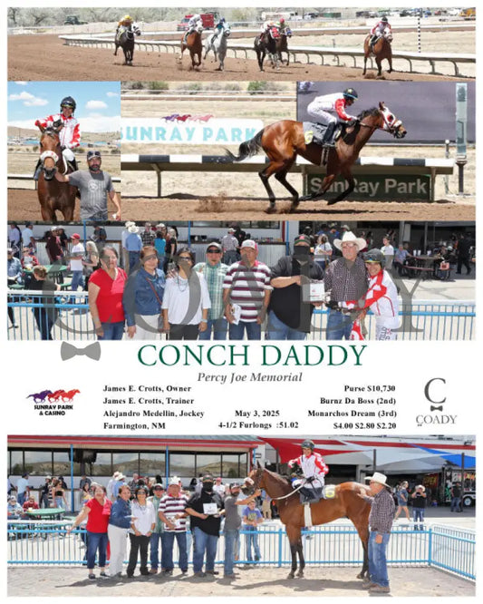 CONCH DADDY - Percy Joe Memorial - 05-03-25 - R02 - SRP SunRay Park