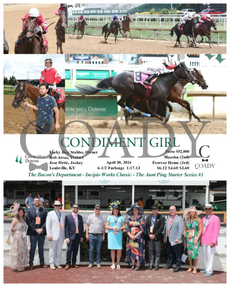 Condiment Girl - 04-30-24 R03 Cd Group Churchill Downs