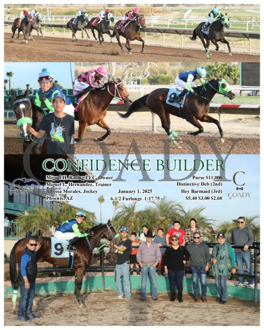 Confidence Builder - 01-01-25 R09 Tup Turf Paradise