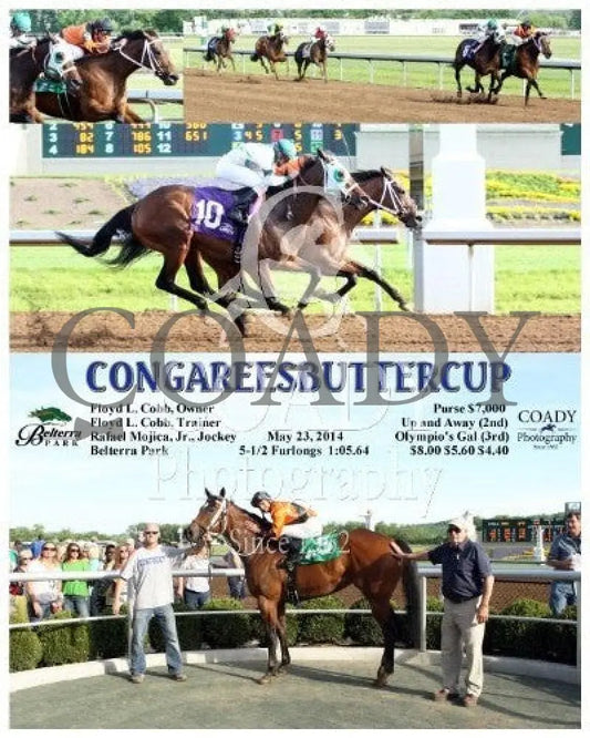Congareesbuttercup - 052314 Race 08 Btp Belterra Park