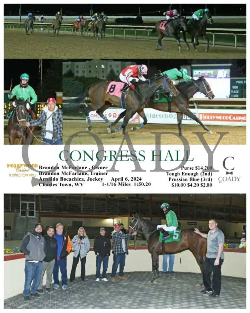 Congress Hall - 04 - 06 - 24 R04 Ct Hollywood Casino At Charles Town Races