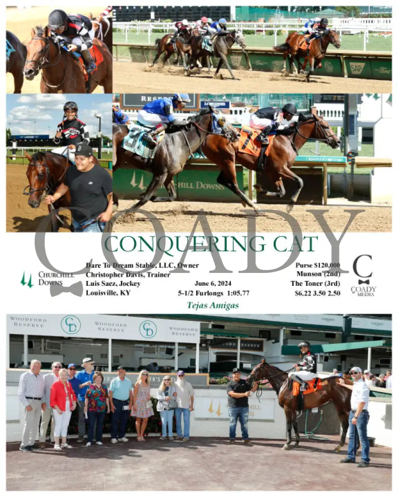 Conquering Cat - 06-06-24 R01 Cd Churchill Downs