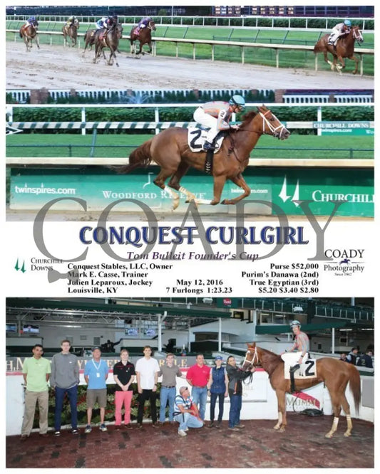 Conquest Curlgirl - 051216 Race 07 Cd Churchill Downs