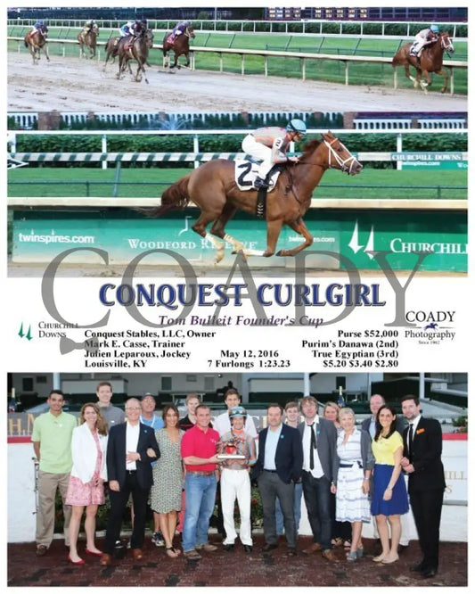 Conquest Curlgirl - 051216 Race 07 Cd Group Churchill Downs