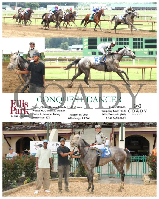 Conquest Dancer - 08-19-24 R04 Elp Ellis Park