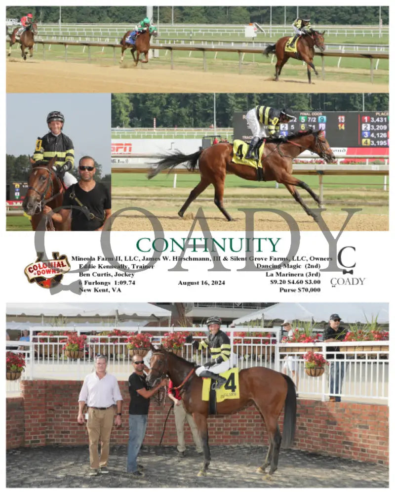 Continuity - 08-16-24 R02 Cnl Colonial Downs