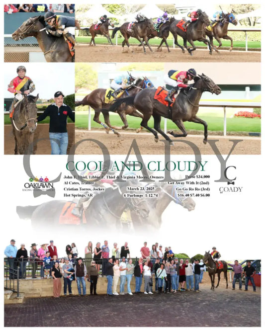 COOL AND CLOUDY - 03-23-25 - R09 - OP Oaklawn Park