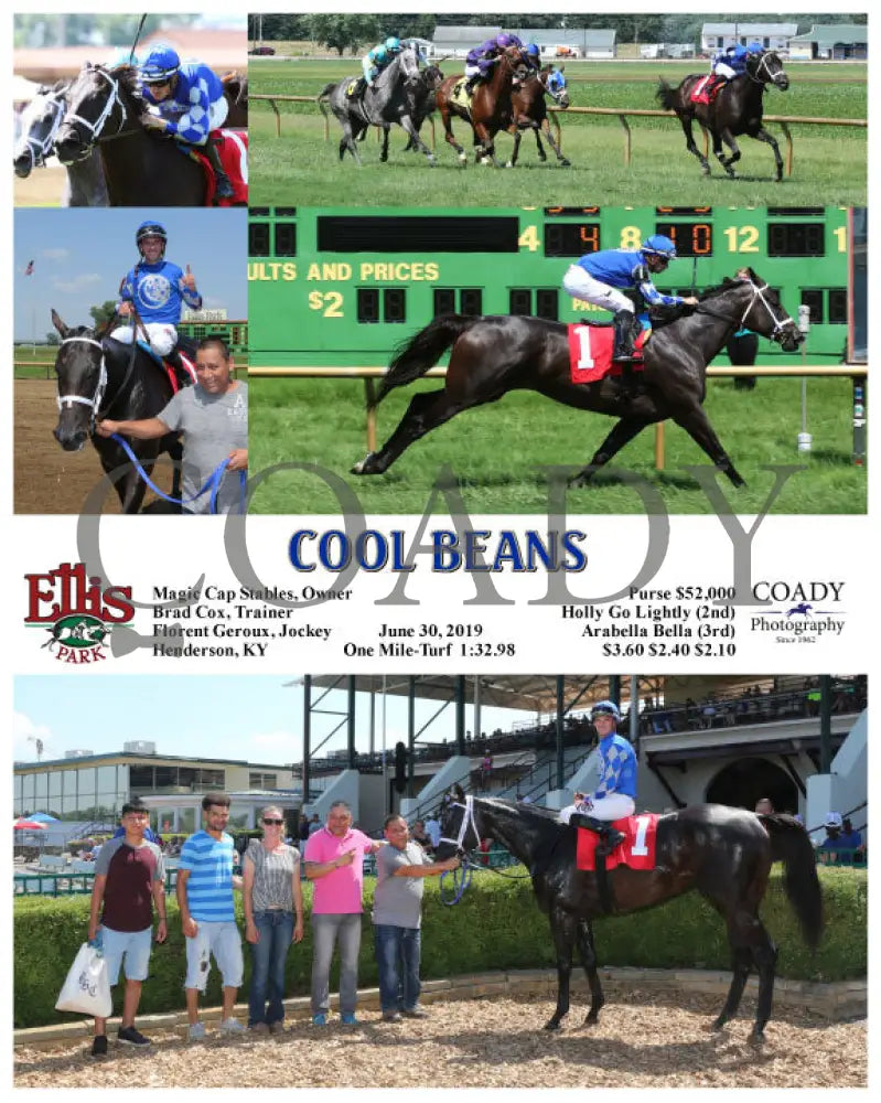 Cool Beans - 06-30-19 R06 Elp Ellis Park