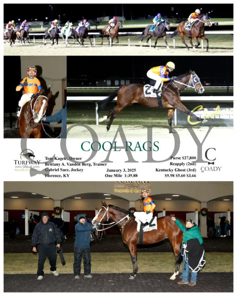 Cool Rags - 01-03-25 R08 Tp Turfway Park