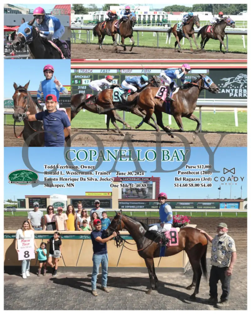 Copanello Bay - 06-30-24 R07 Cby Canterbury Park