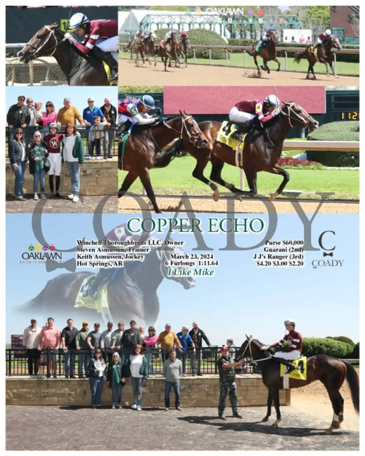 Copper Echo - 03 - 23 - 24 R02 Op Oaklawn Park