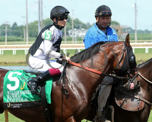 COPPOLA - William Garrett Handicap - 5th Running - 07-04-25 - R08 - Horseshoe Indiana - Post Parade 01 - Eli Davis