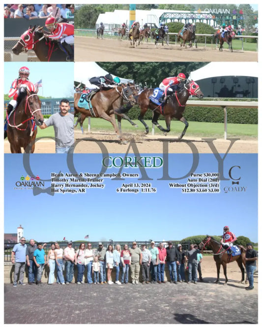 Corked - 04 - 13 - 24 R07 Op Oaklawn Park