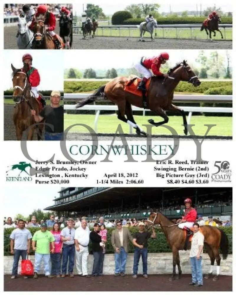 Cornwhiskey - 041812 Race 02 Keeneland