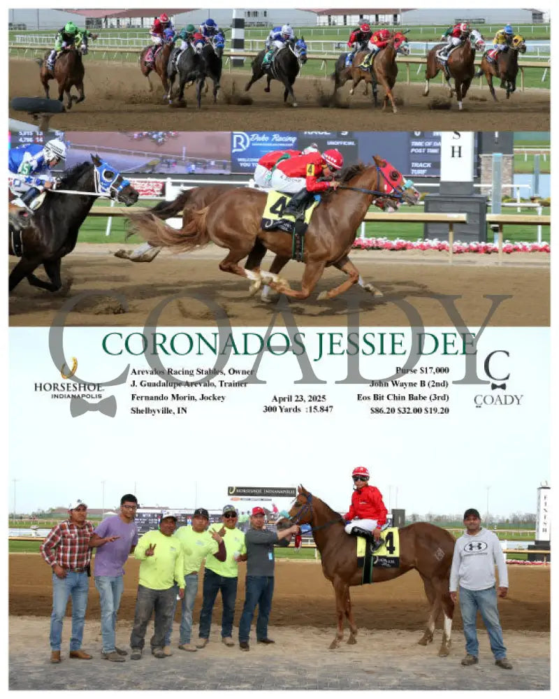 CORONADOS JESSIE DEE - 04-23-25 - R09 - IND Indiana Grand