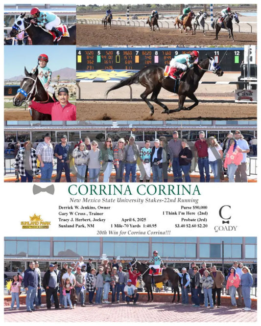 CORRINA CORRINA - New Mexico State University Stakes-22nd Running - 04-06-25 - R10 - SUN Turfway Park