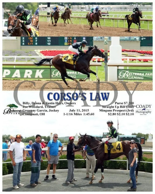 Corso’s Law - 071115 Race 01 Btp Belterra Park