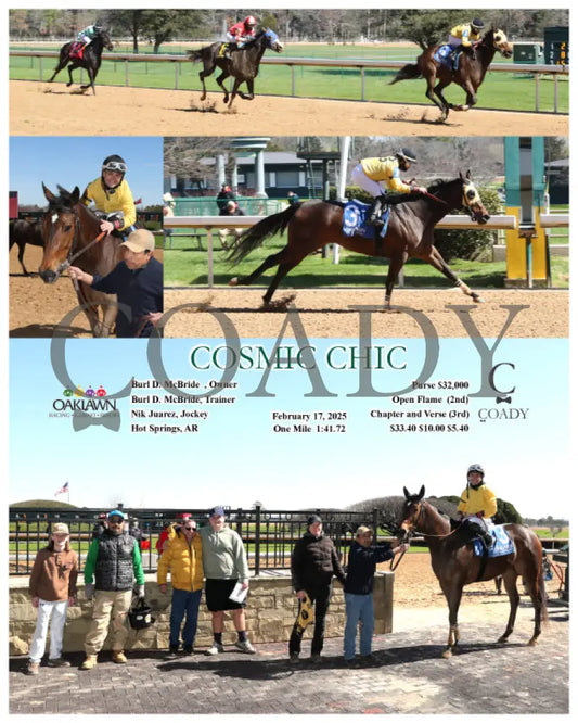 COSMIC CHIC - 021725 - Race 01 - OP Oaklawn Park