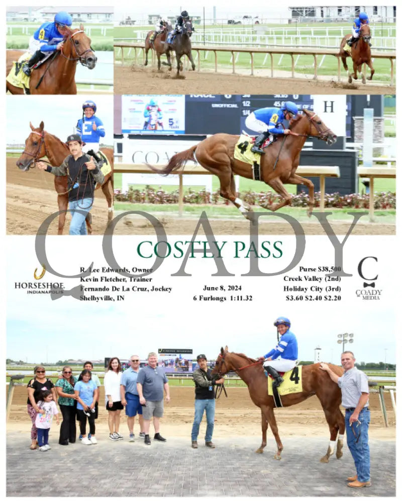 Costly Pass - 06-08-24 R06 Ind Indiana Grand