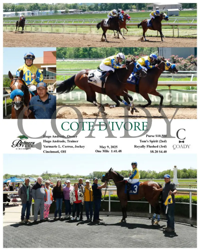 COTE D’IVORE - 050925 - Race 01 - BTP Churchill Downs